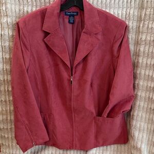 Evan Picone - Women’s Faux Suede Jacket